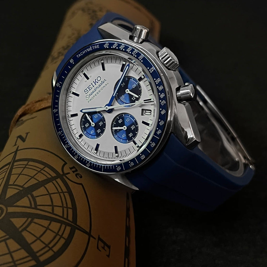 Seiko Blue Panda Speedmaster VK63 Chronograph